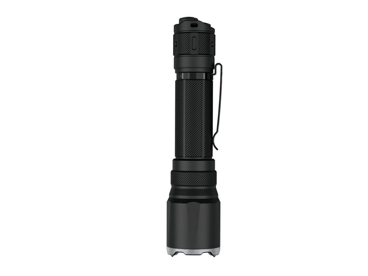 Fenix TK21R Duty Flashlight black knurled grip handheld torch with pocket clip on Tampa Home & Garden Store