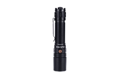 Fenix TK30 tactical flashlight black with knurled body and side pocket clip on Tampa Home & Garden Store