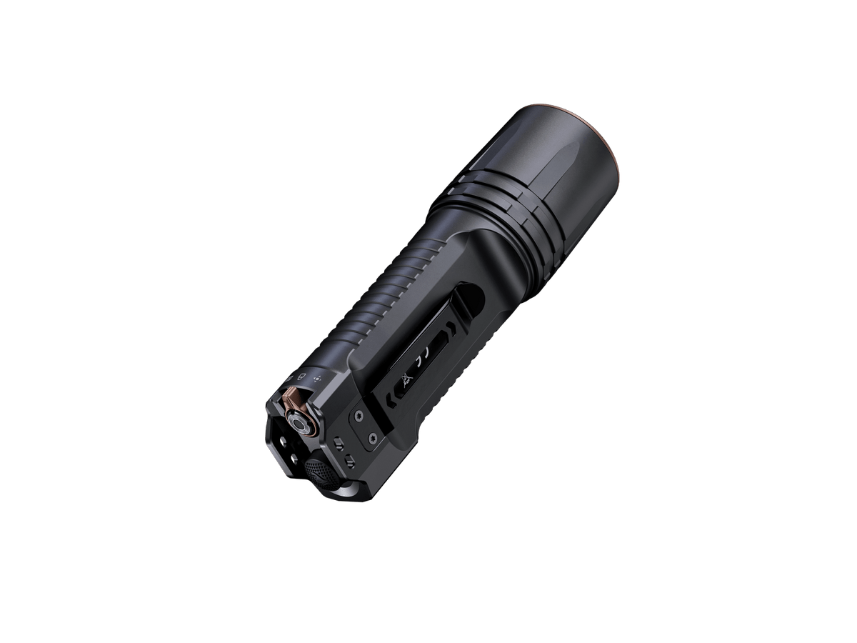 Fenix TK35R rechargeable tactical flashlight, black body with copper head from Fenix Store on Tampa Home & Garden Store