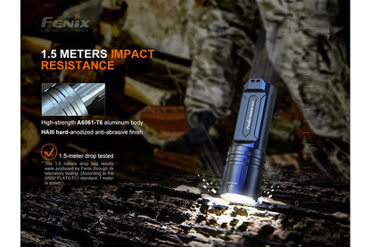 Fenix TK35UE V2.0 Tactical Flashlight, blue aluminum body, 5000 lumens, Fenix Store on Tampa Home & Garden Store