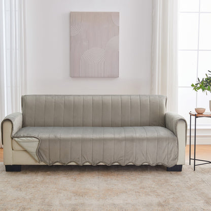 Velvet Furniture Protector And Elastic Cover