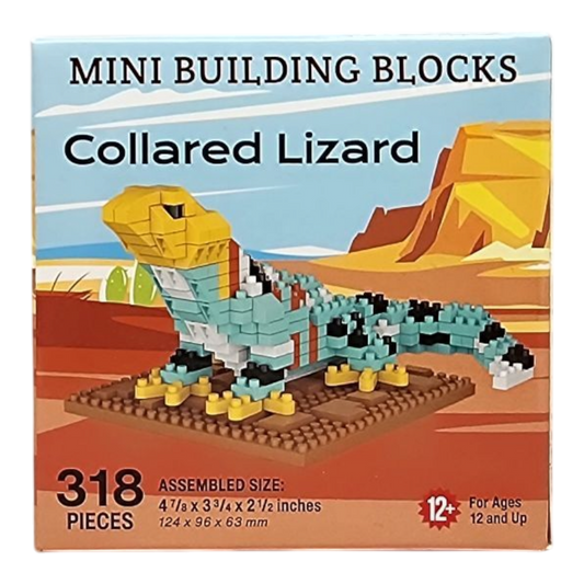 Mini Building Blocks - Collared Lizard
