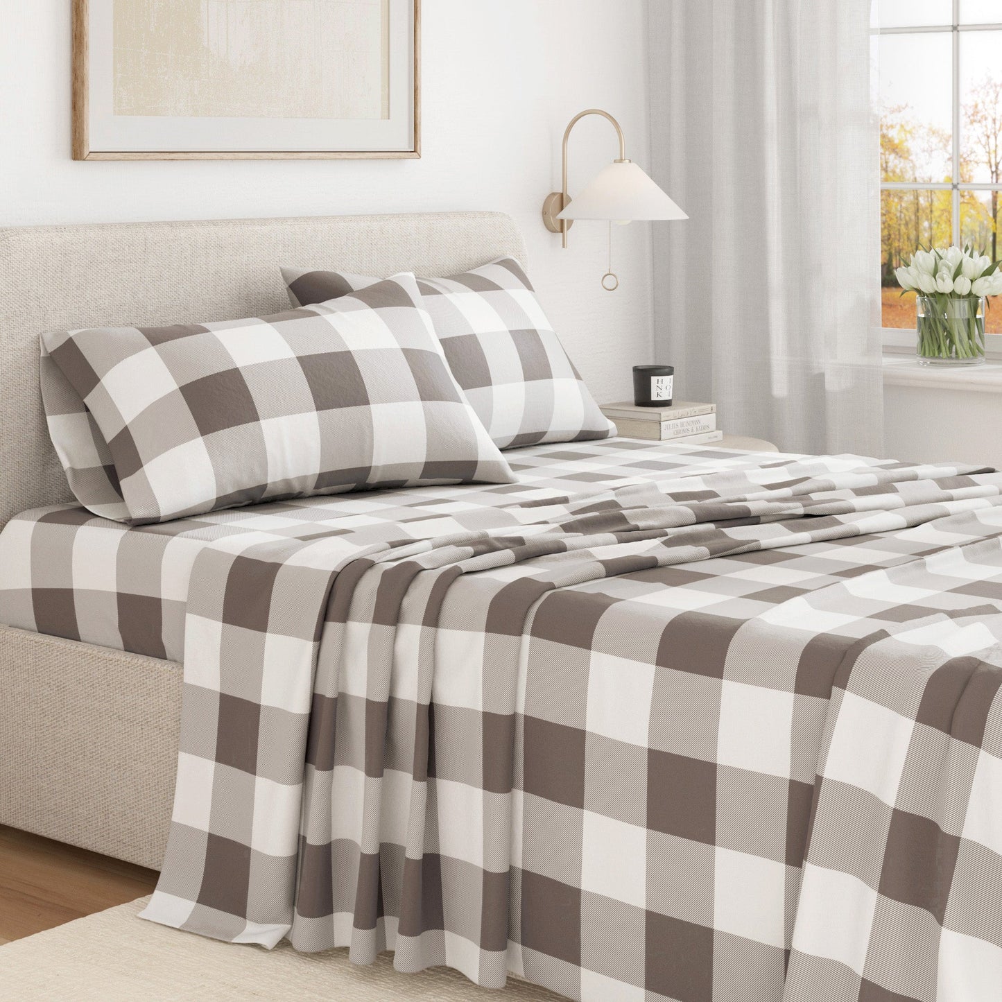 Luxurious and Soft Turkish Cotton Flannel Sheet