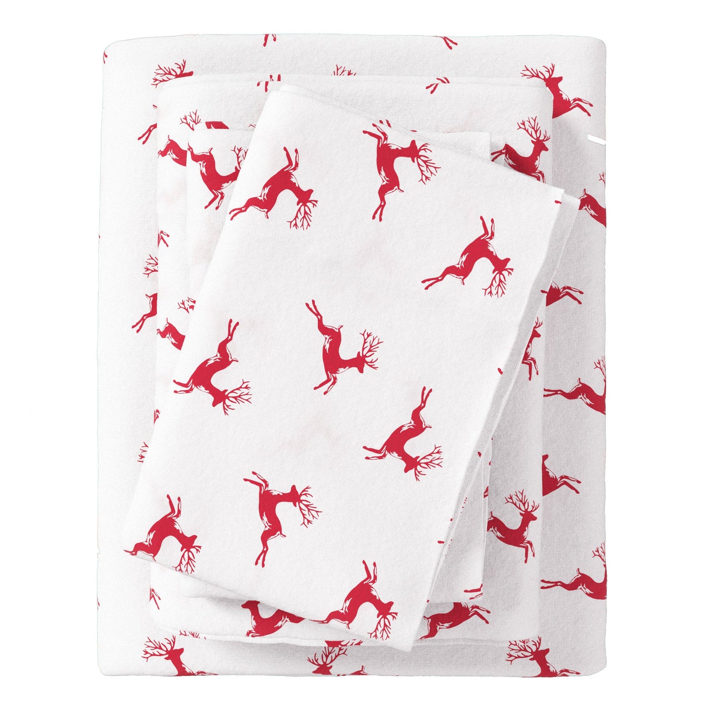 Turkish Cotton And Christmas Flannel Sheet Set