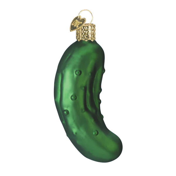 Ornement de cornichon de Noël du vieux monde