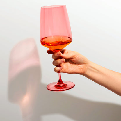 Luxury Pomelo Crystal Wine Glasses and Stemware