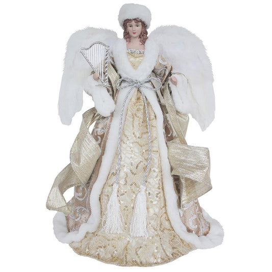 Regal Angel Tree Topper - Tampa Home & Garden Store