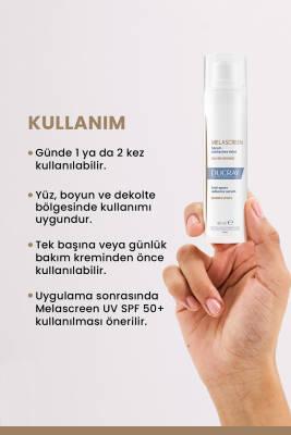 Ducray Melascreen serum 40ml held in hand brightening skin-tone serum by Beauty Care Bag on Tampa Home & Garden Store
