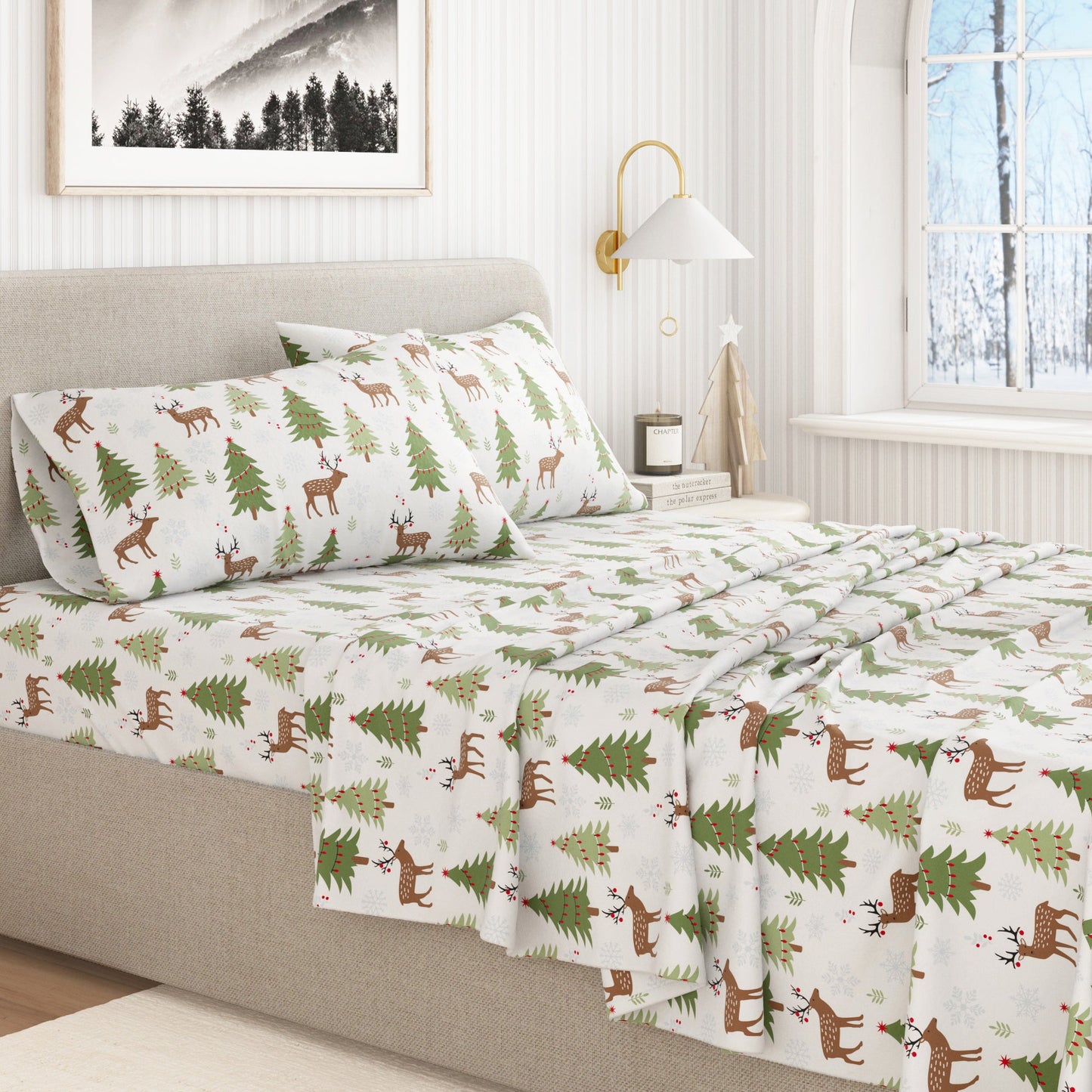 Turkish Cotton Flannel Sheets and the Boulder Set