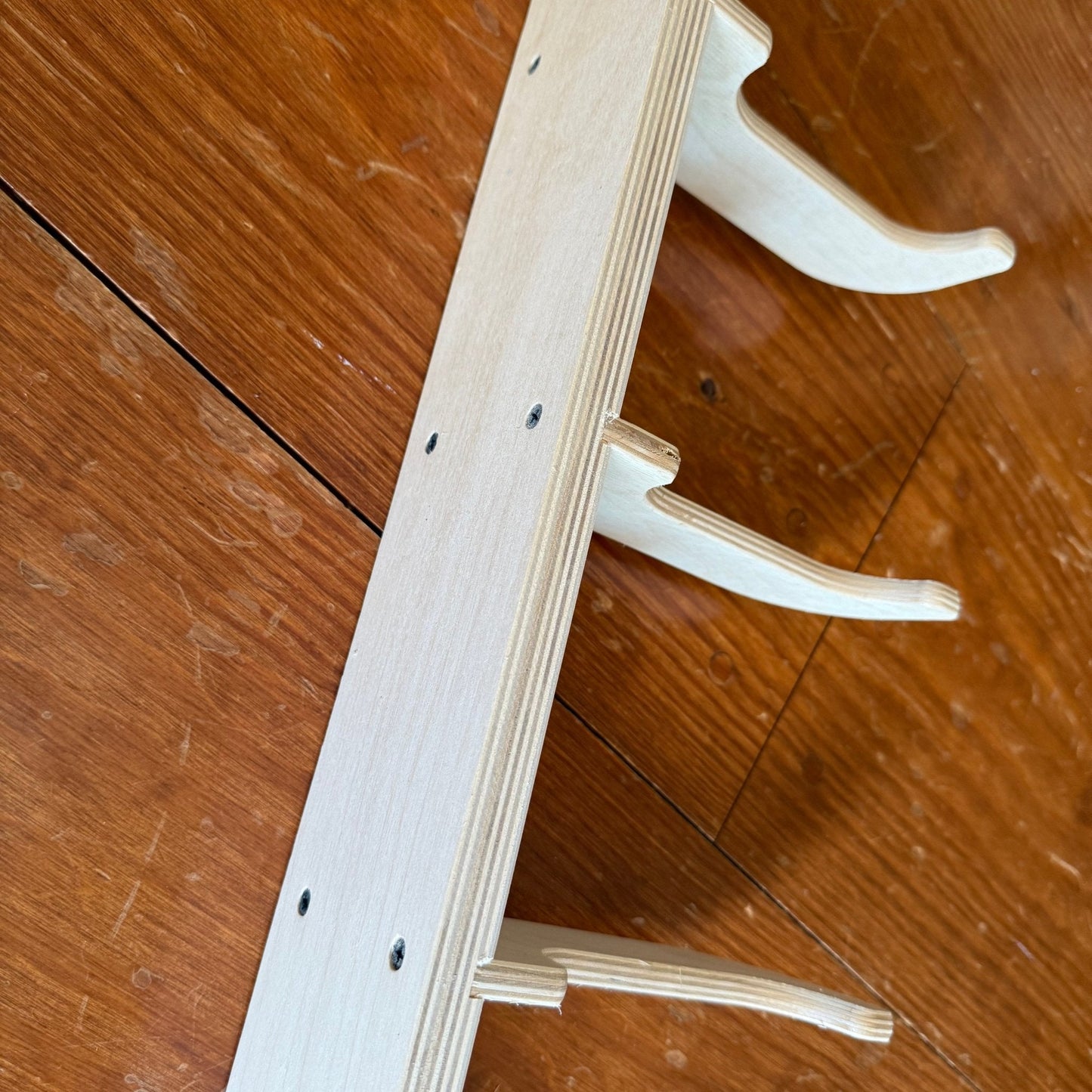 Support mural pour outils de garage robuste – Barres de rangement pour outils de jardin