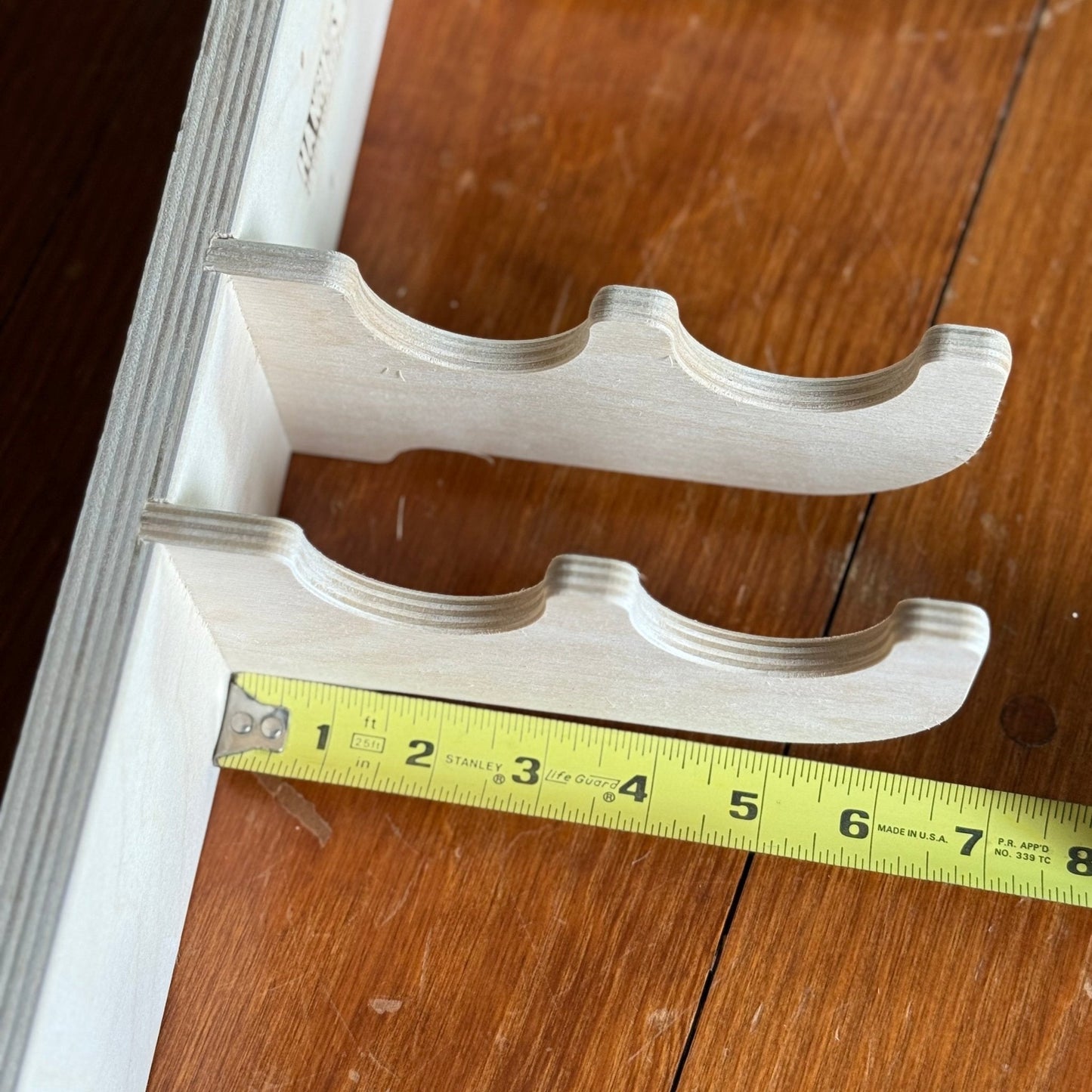 Support mural pour outils de garage robuste – Barres de rangement pour outils de jardin