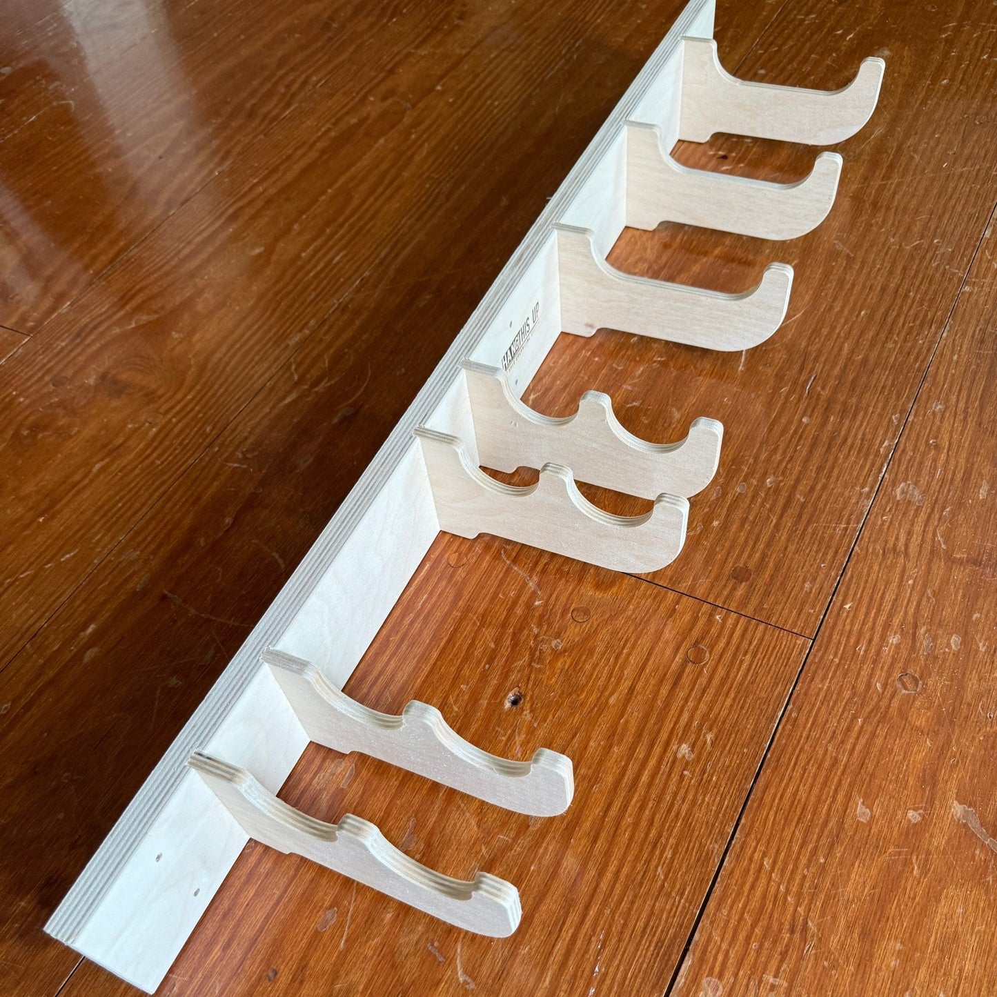 Support mural pour outils de garage robuste – Barres de rangement pour outils de jardin