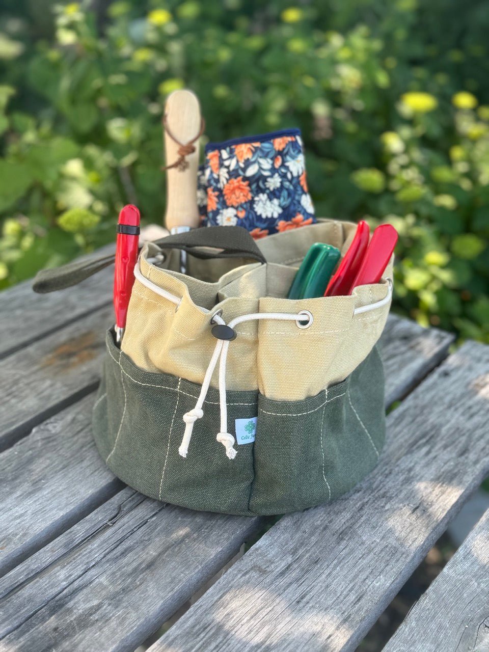 Bucket Storage Pocket Bag | Heavy Duty Canvas