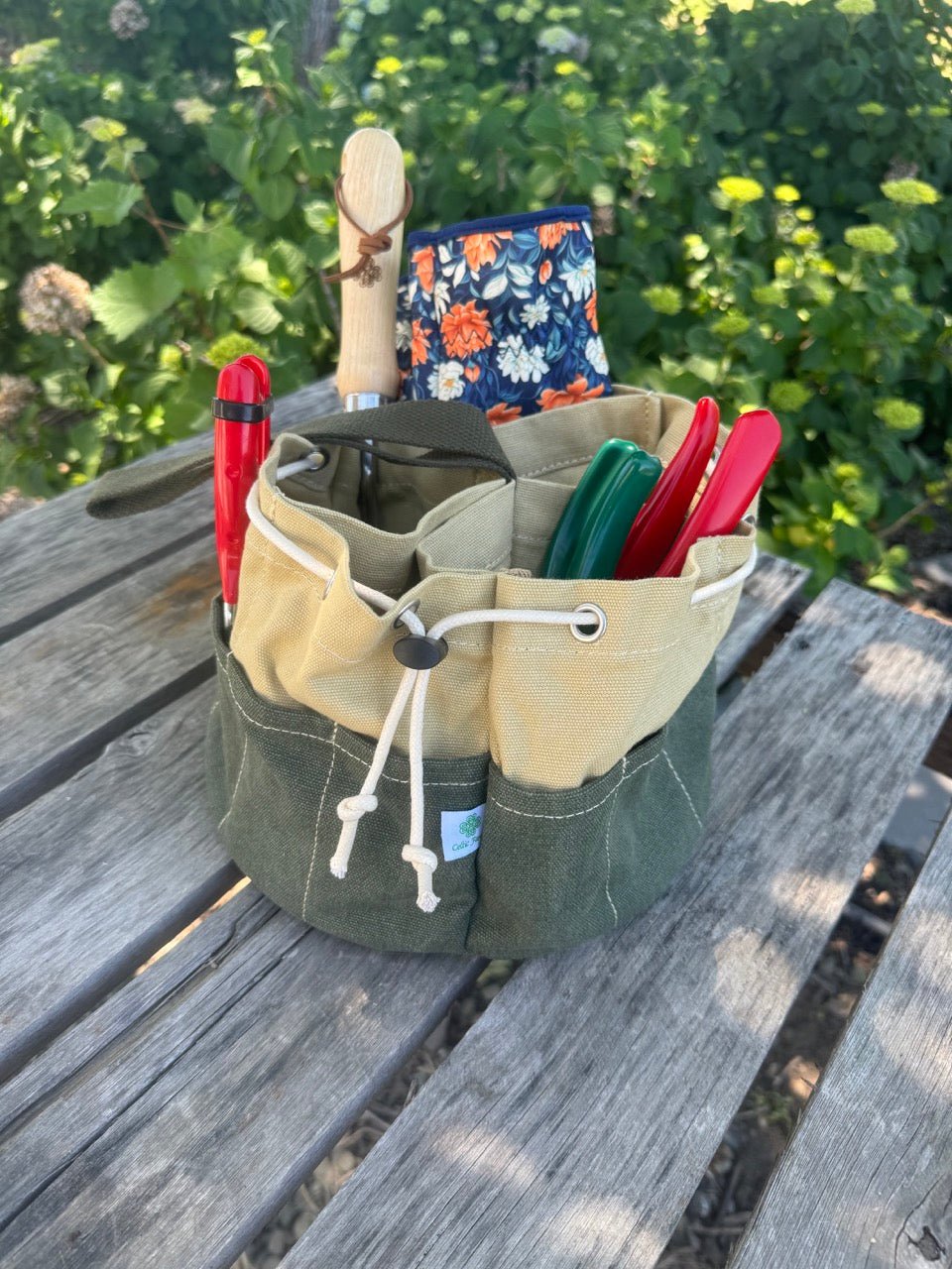 Bucket Storage Pocket Bag | Heavy Duty Canvas