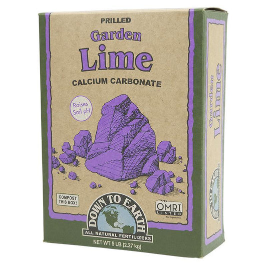 Chaux granulée pour jardin (boîte de 2,27 kg)
