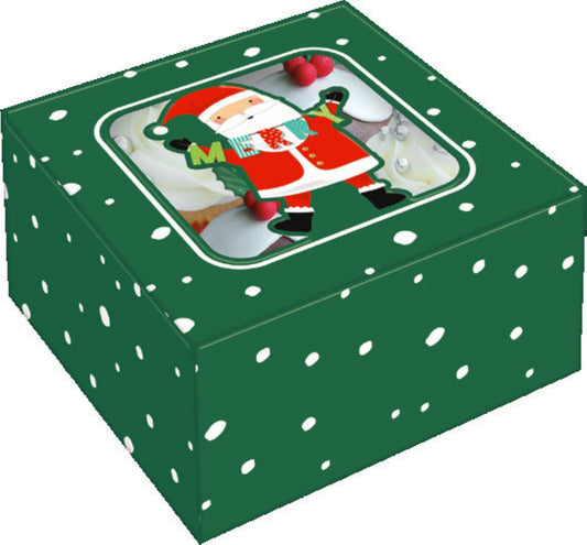 Holiday Bakery Box - Dark Green - Tampa Home & Garden Store