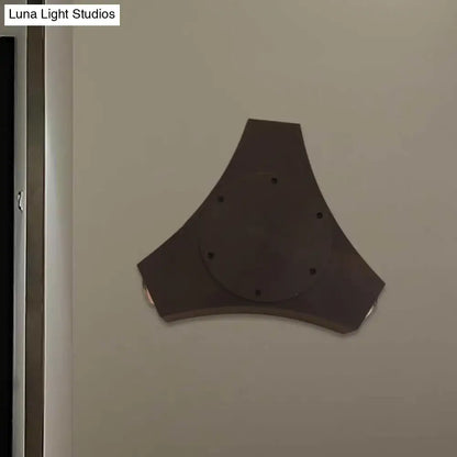 Bronze Geometric Wall Sconce by Decorbites metal wall light on Tampa Home & Garden Store