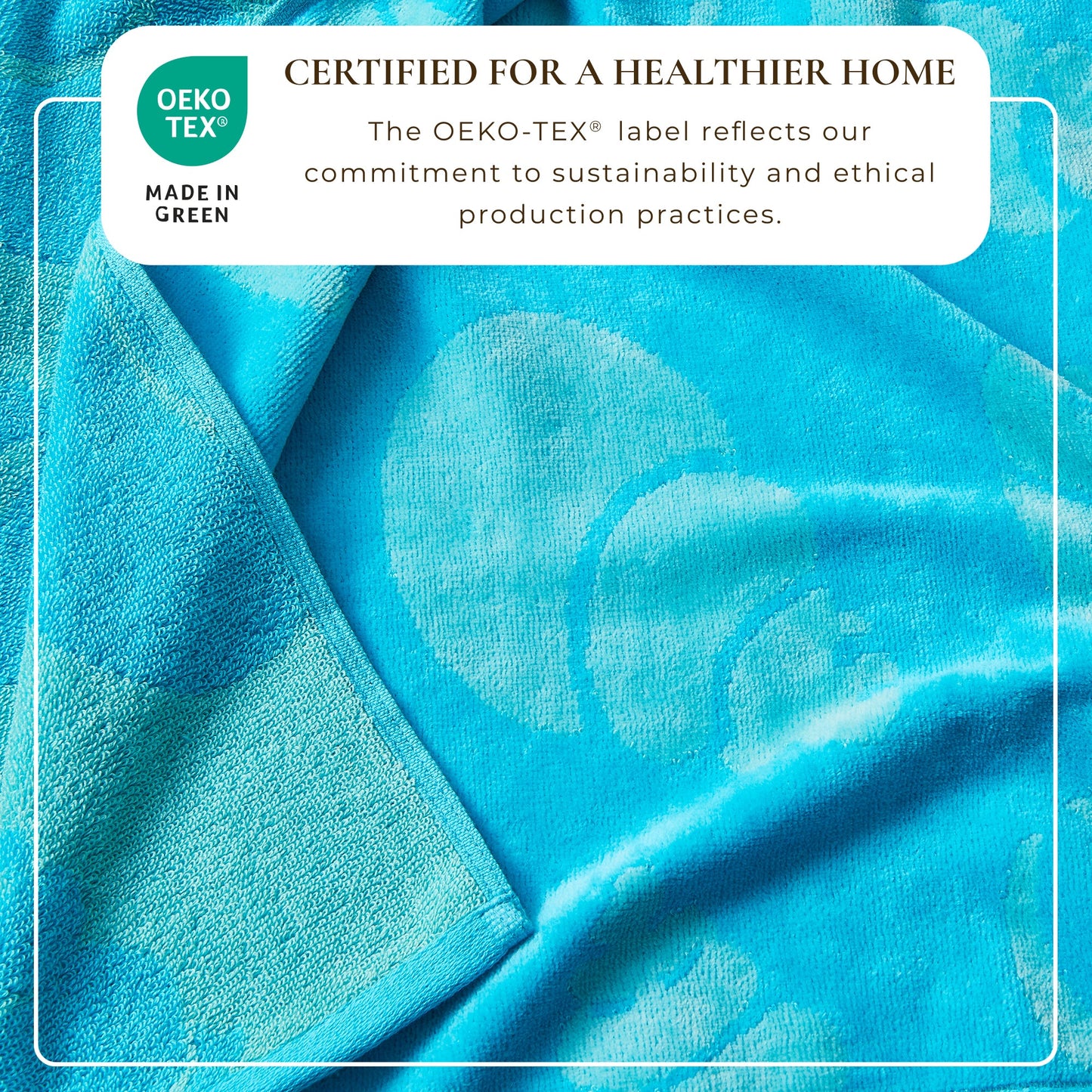 Velour Cotton Beach Towels and Maui Two Pack