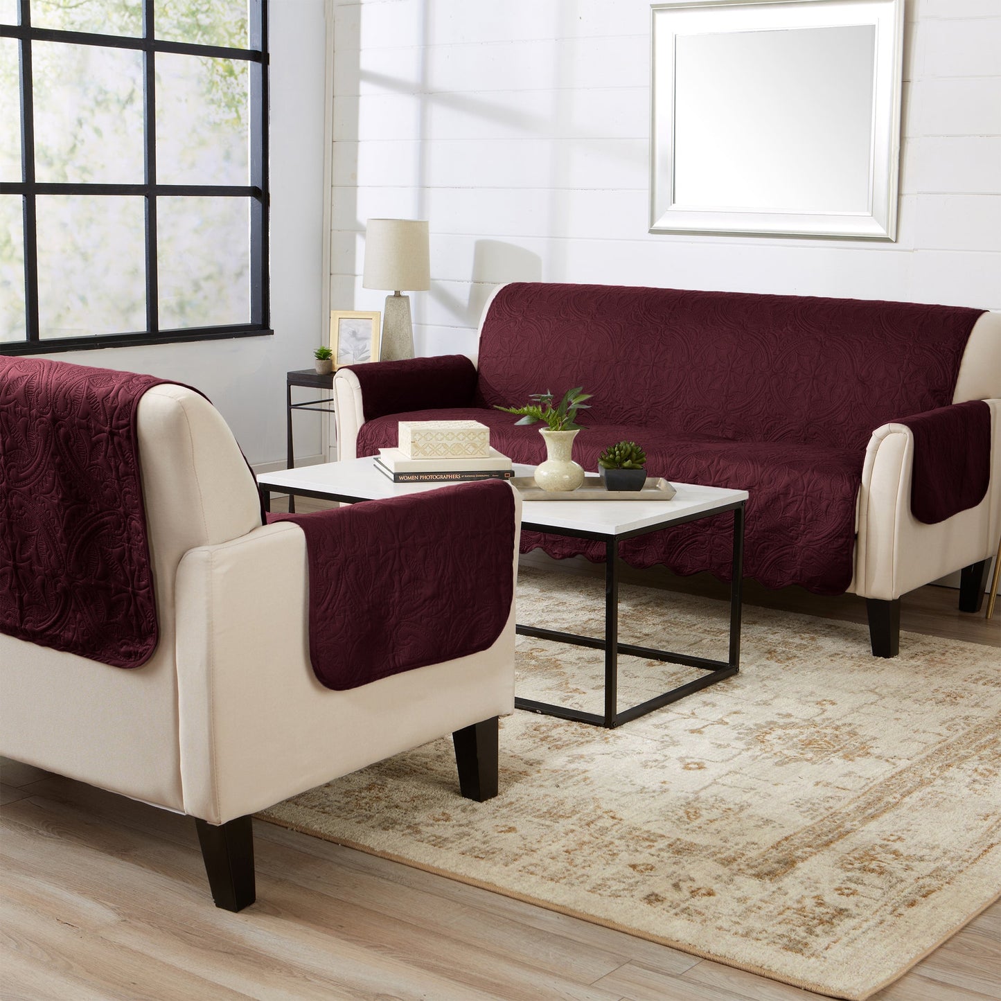 Medallion Solid Color and Furniture Protector