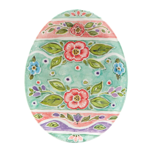 Joy Of Easter Small Oval Egg Plate
