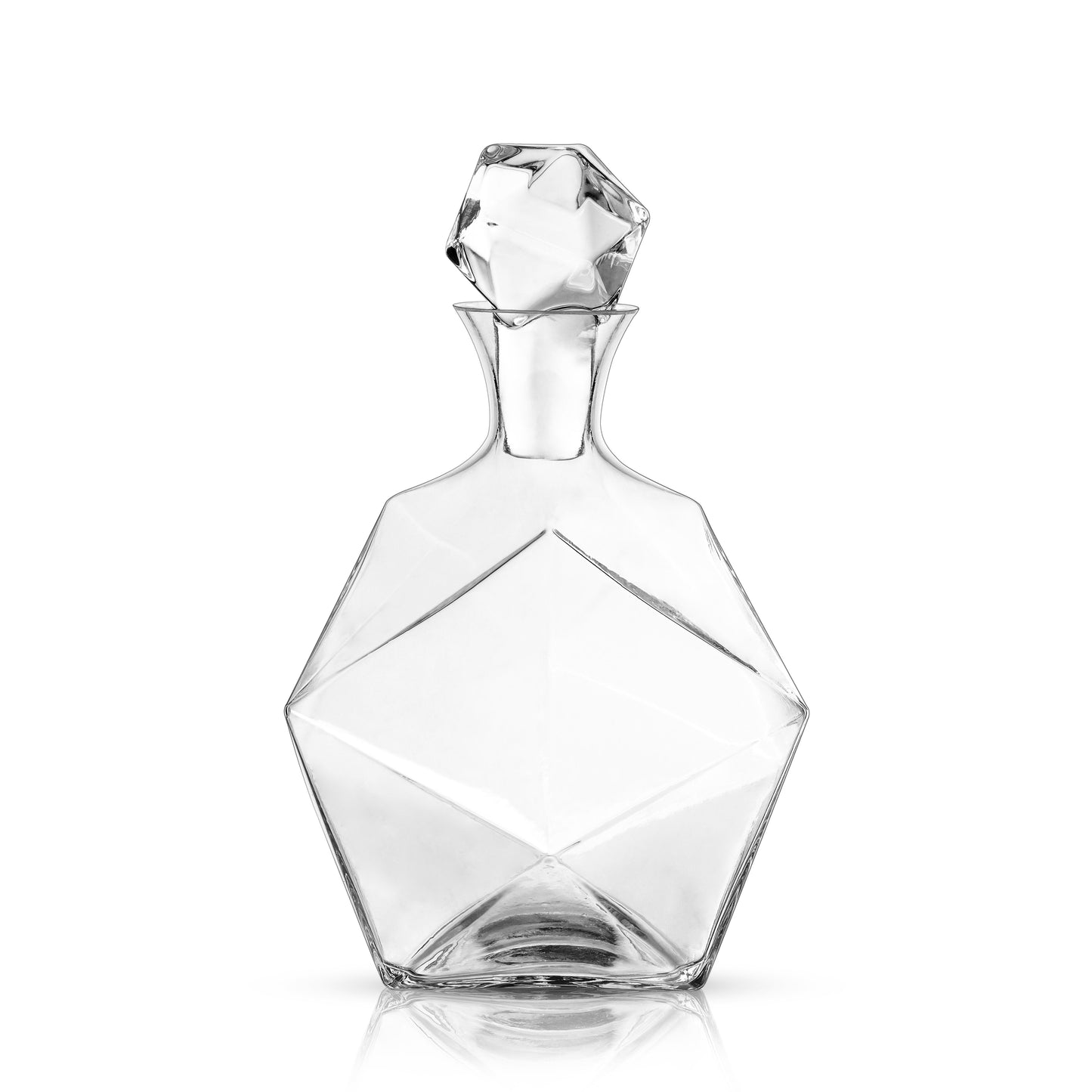 Seneca Faceted Crystal and Liquor Decanter