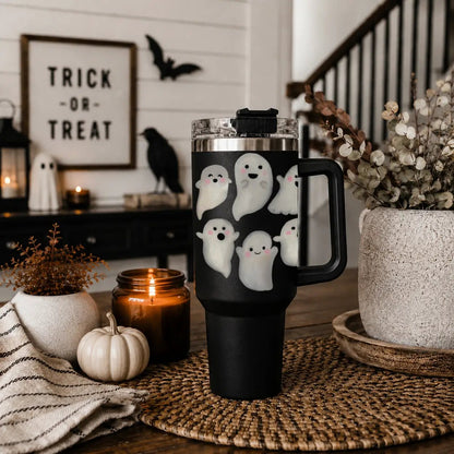 Ghosts 40oz Tumbler for Spooky Season Fun