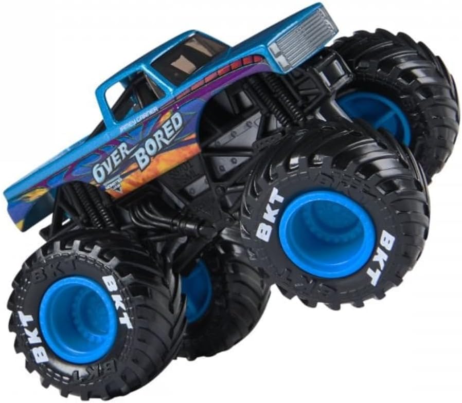 Monster Jam Official 1:64 Scale Monster Truck -  Over Bored