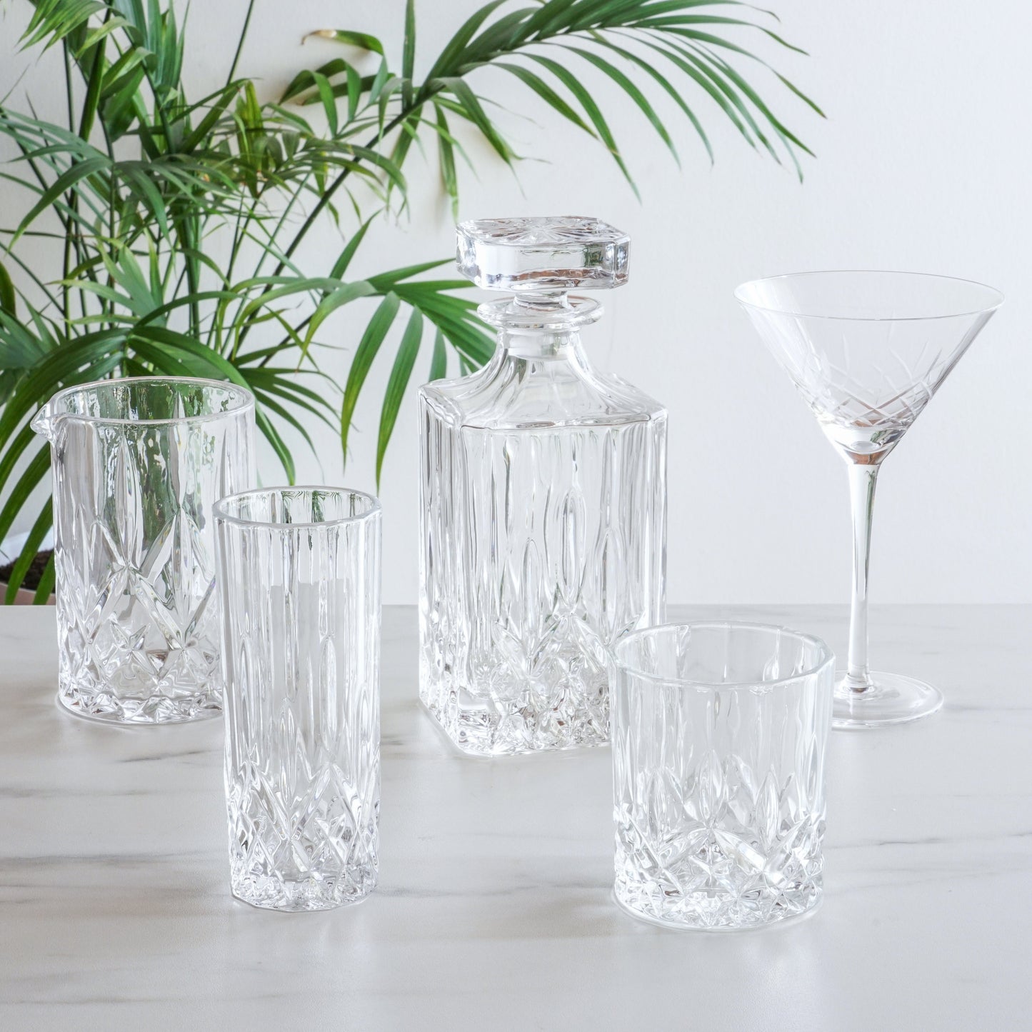 Admiral Clear Glass Decanter for Wine or Spirits
