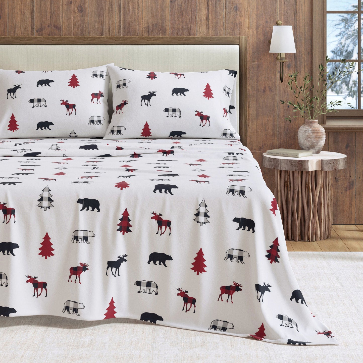 Turkish Cotton Flannel Sheets and the Boulder Set