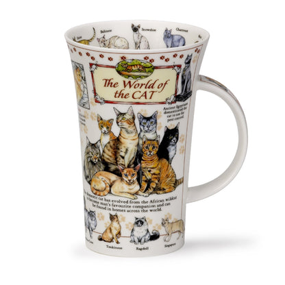 Mug en porcelaine fine « World Of The Cat » style Glencoe par Dunoon