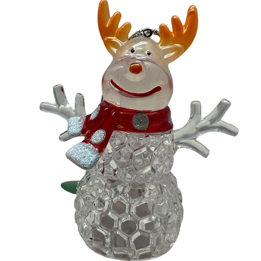 3.75"LED Reindeer Ornament - Tampa Home & Garden Store