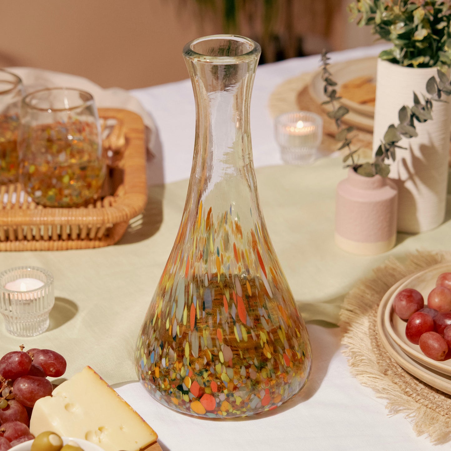 Segunda Vida Artisan Wine Decanter and Server