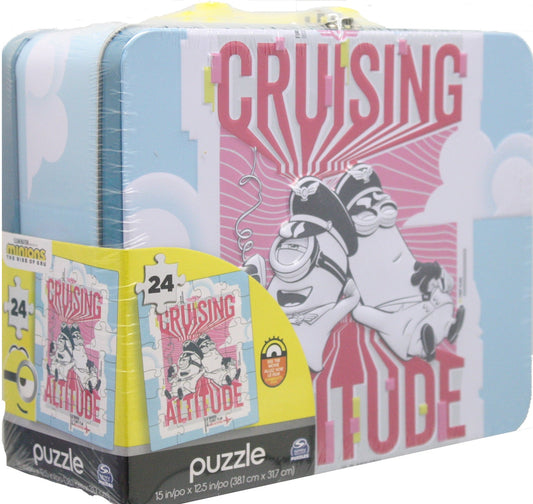 Puzzle in Tin With Handle - Minions - Tampa Home & Garden Store