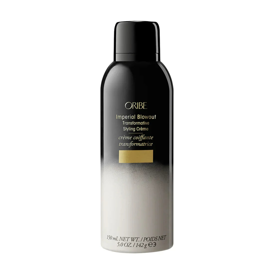 Oribe Imperial Blowout Transformative Styling Creme bottle, black gradient to white, 5 oz on Tampa Home & Garden Store
