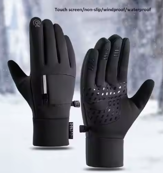 Touch Screen Warm Gloves by River Country Gear, insulated gloves with non-slip palms, pair on Tampa Home & Garden Store
