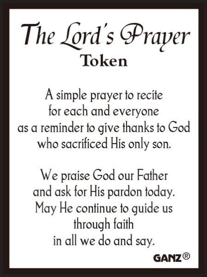 The Lord's Prayer Token