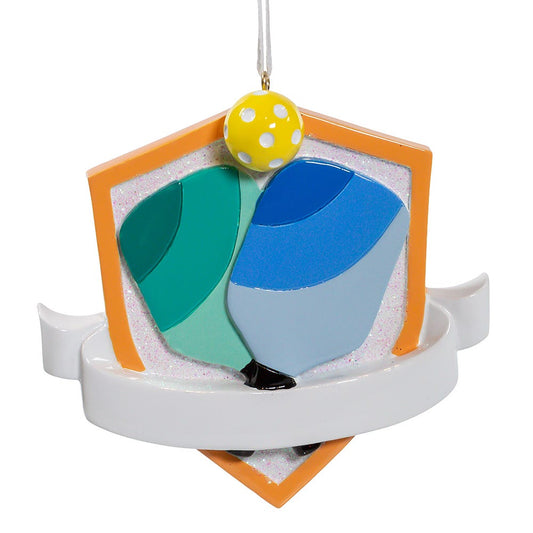 Pickleball Ornament - Tampa Home & Garden Store