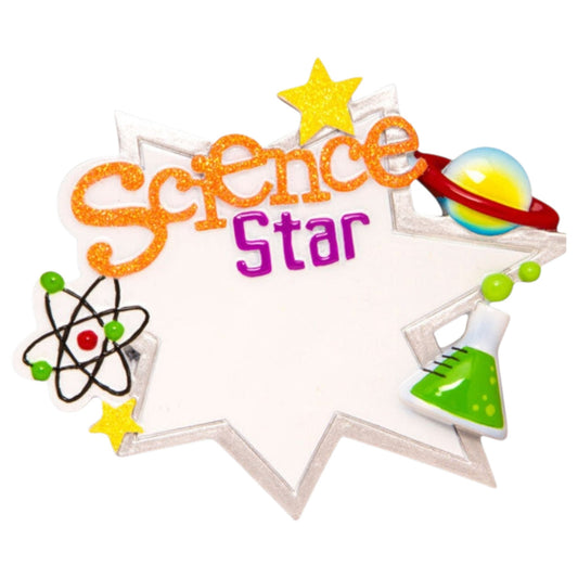 Science Star  Ornament - Tampa Home & Garden Store