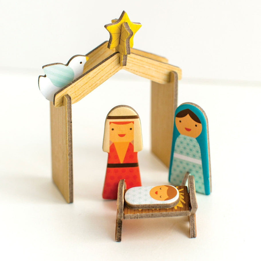 Calendario de Adviento de la Natividad de Petit Collage