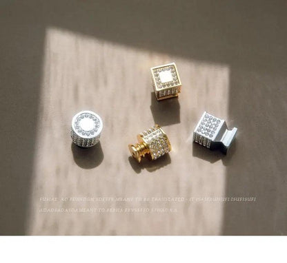 Gold Luxury Door Handles Zinc Alloy Cabinet Pulls