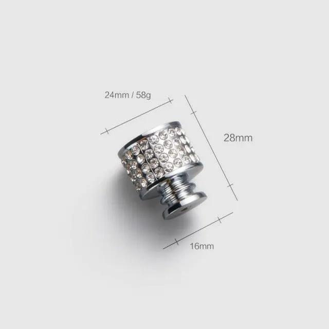 Gold Luxury Door Handles Zinc Alloy Cabinet Pulls