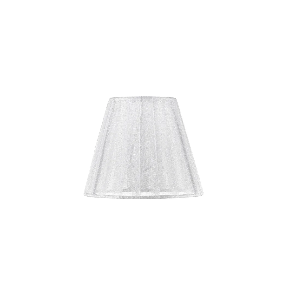 Millau Five Light Chrome and Fabric Chandelier