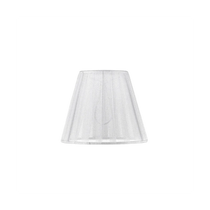 Millau Five Light Chrome and Fabric Chandelier