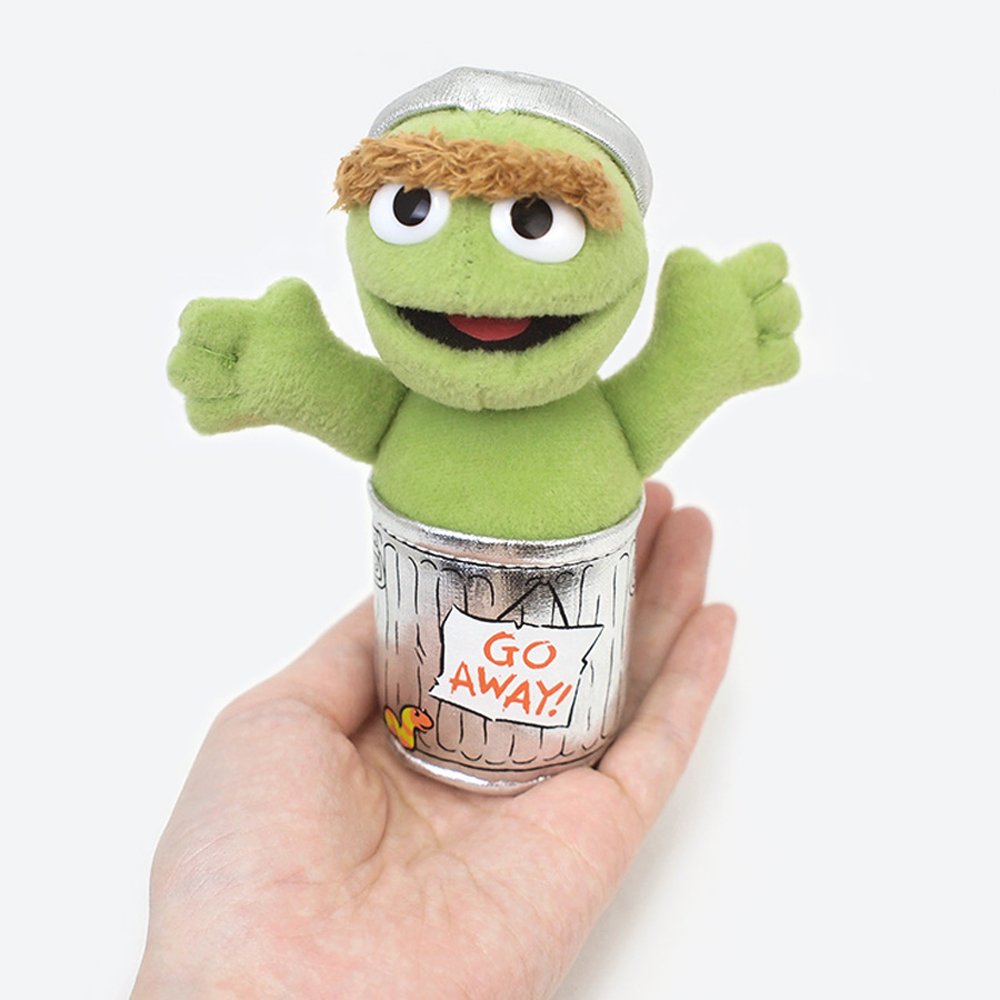 Sesame Street Oscar The Grouch Beanbag