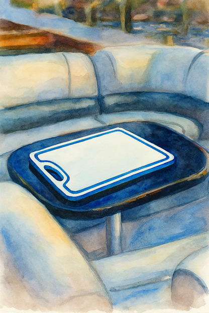 US Made HDPE Cutting Board For Boats and Counters