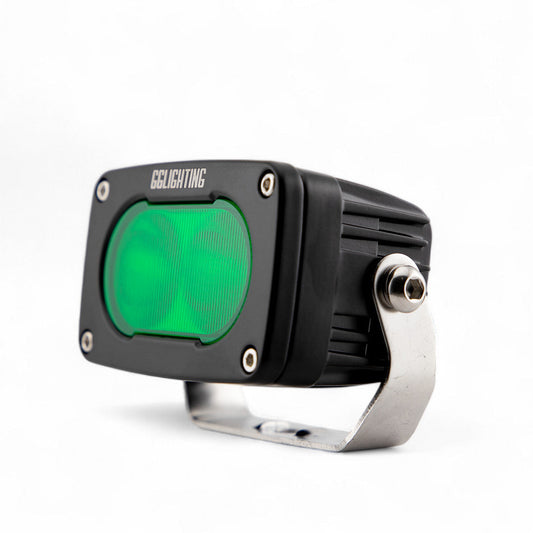 GP10 Flood Offroad LED Pod Green - Tampa Home & Garden Store