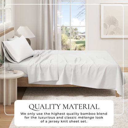 Breathable Viscose from Bamboo and Cotton Sheets