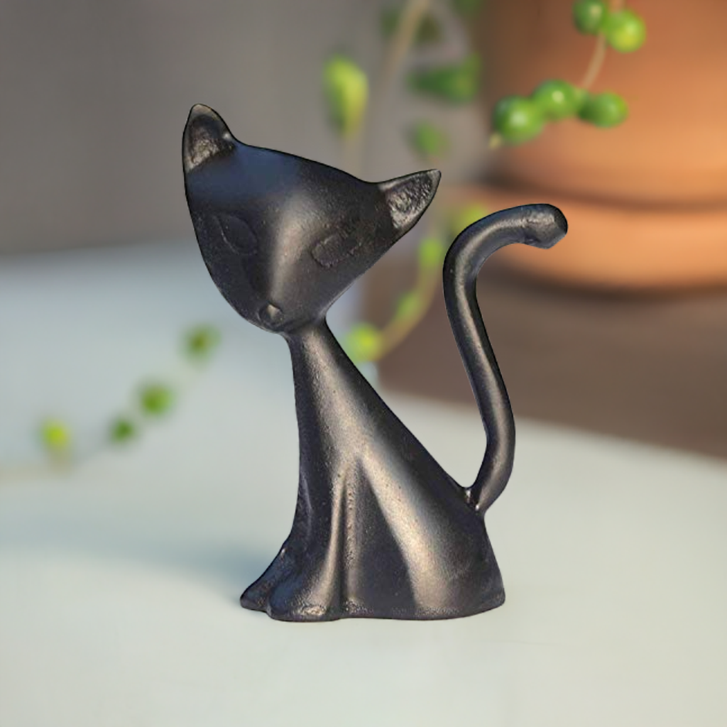 Vibhsa Cat Ring Holder black jewelry organizer on Tampa Home & Garden Store