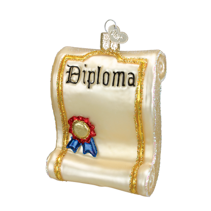 Old World Christmas Diploma