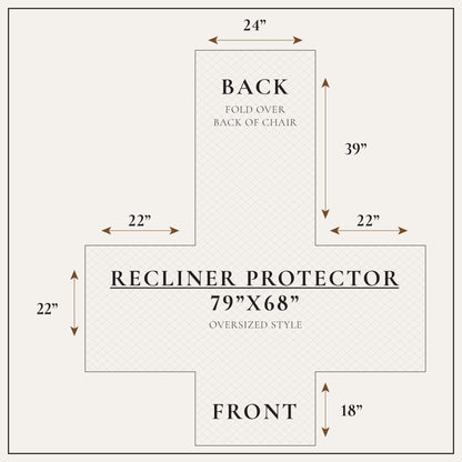 Velvet Furniture Protector And Elastic Cover